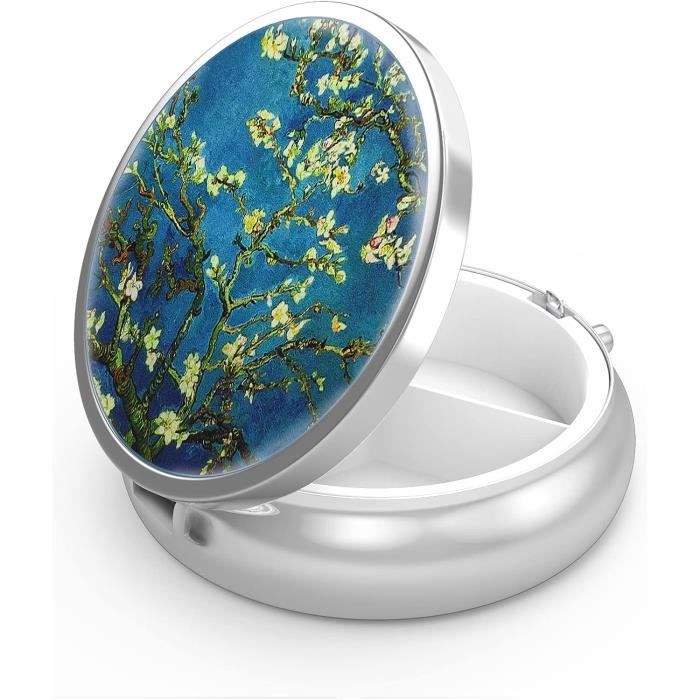 Boîte à Pilules à 3 Compartiments, Boîte à Pilules Portable Pour Poche