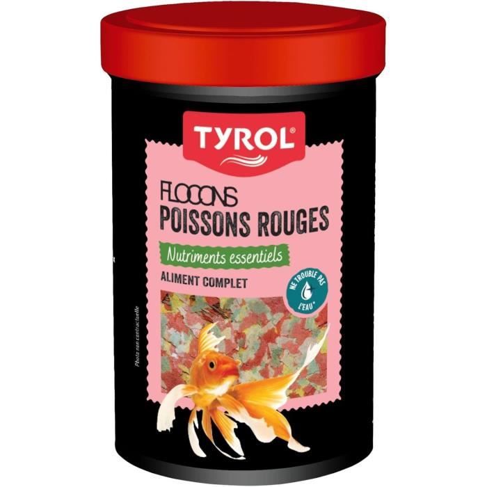 Meilleurs prix pour Aliment poisson - TYROL - Flocons pour poissons rouges - 1000 ml
