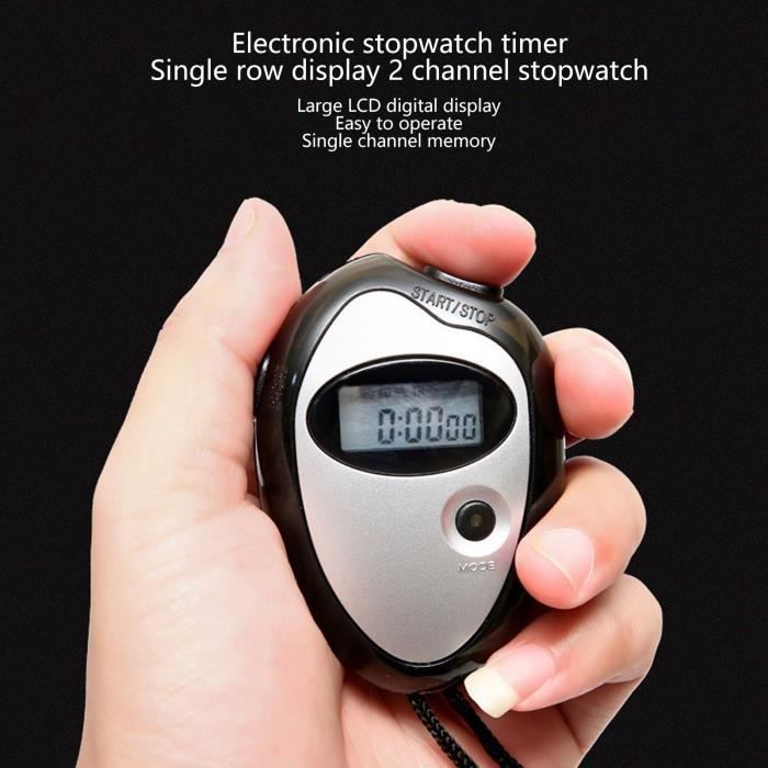 Chronomètre digital ou chronomètre à aiguille - Micron France