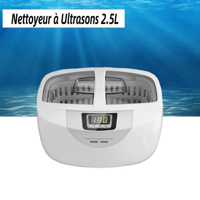 Nettoyeur à Ultrasons Numérique 2500 Ml Avec Chauffage Et Minuterie - Neuf