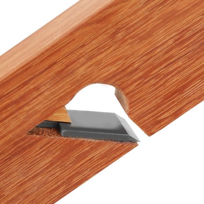 Rabot à main en bois TBEST - Outil de coupe pour planches, plaques de  plâtre et panneaux de fibres