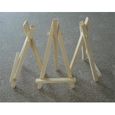 10pcs Mini-chevalet Table Bois Art Décoration-2