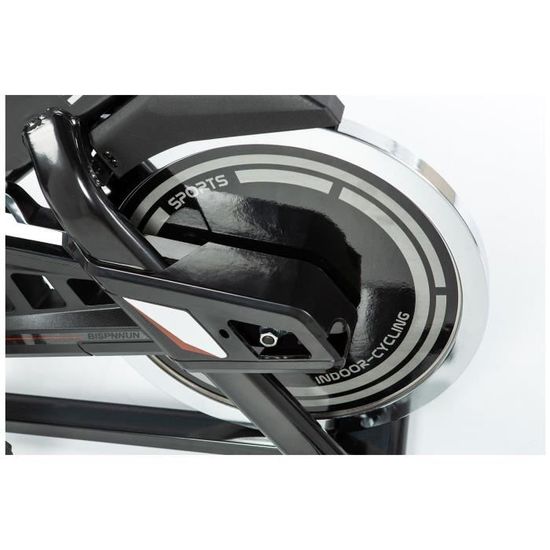 Velo d appartement MOMA BIKES avec volant d inertie de 24kg et ecran LCD Cdiscount Sport