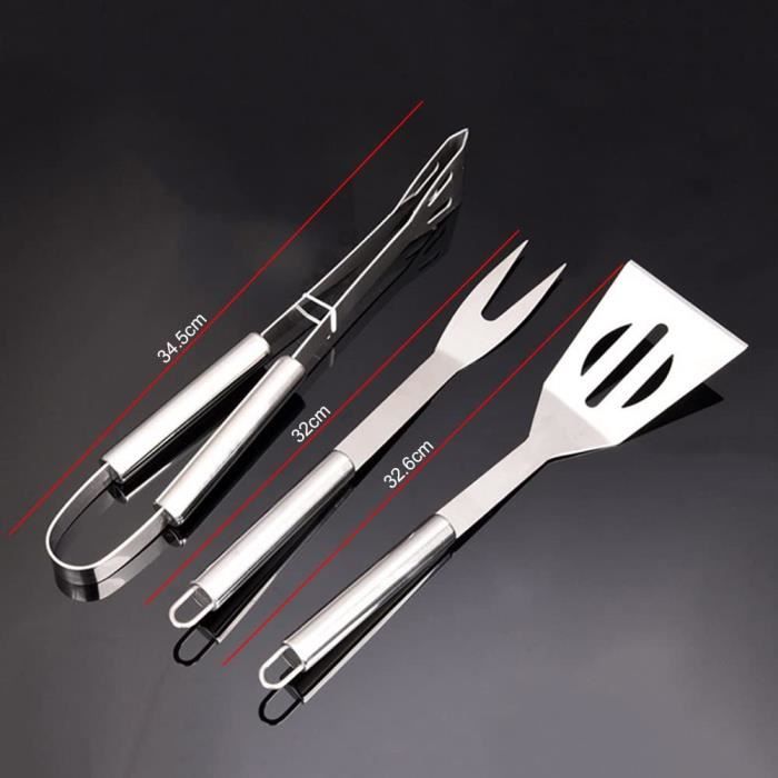 USTENSILE BARBECUE PLANCHA Ensemble D'outils De Barbecue Avec Sac De