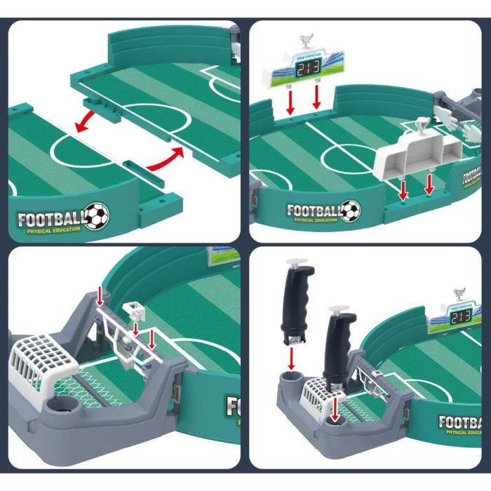 Generic Jeu De Table De Baby-Foot, Mini Jeu De Football Sur Table