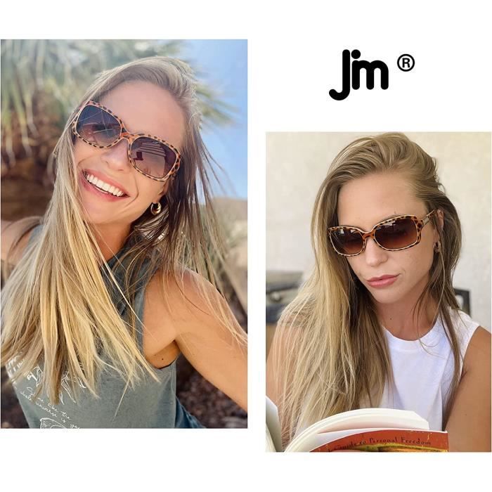 JM Classique Bifocal Lunettes de Lecture Solaire Carre Lunettes de