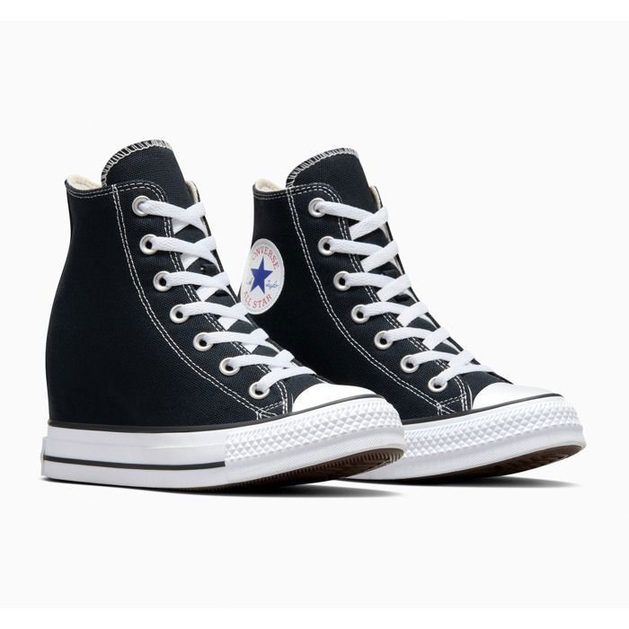 Converse Compensée Converse Noir Compenser Chaussures CONVERSE