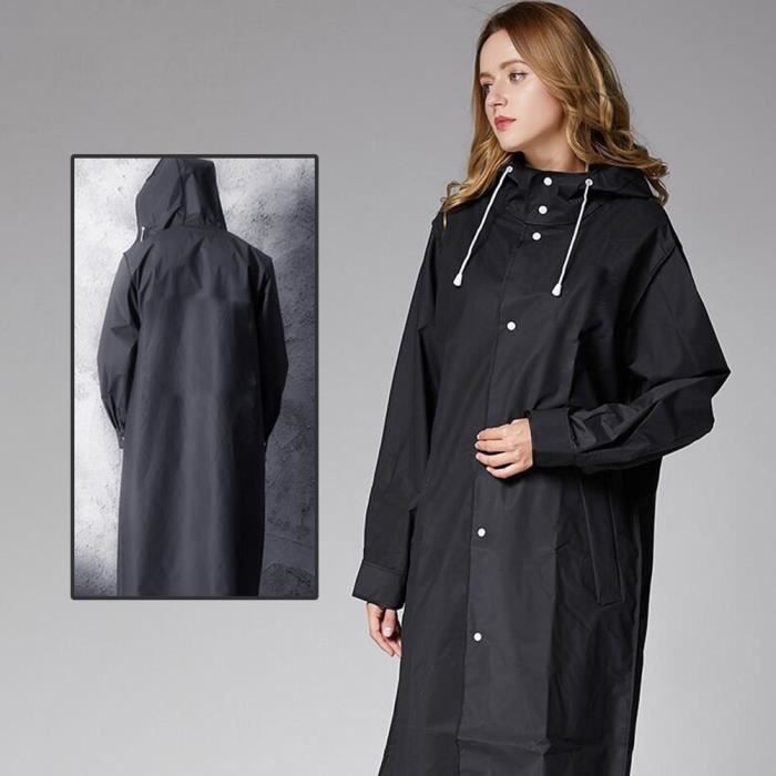 Manteau de pluie long femme sales