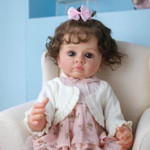 Bébé Reborn Bettie Fille Réaliste De 45cm Corps Entièrement En Vinyle 45 Cm Realiste Bettie 25070104