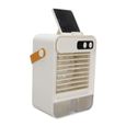 Climatiseur portable – Nosheir – 3 vitesses, humidificateur, miroir – Bureau, Chambre – Blanc