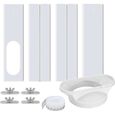 Kit de fenêtre de climatiseur portable avec joint de fenêtre réglable de coupleur pour unité AC Adaptateur de fenêtre 135 mm .