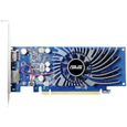 ASUS GeForce GT 1030-2G-BRK 2 Go GDDR5 PCIe 3.0 low profile HDMI, DisplayPort-0