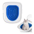 XiaoLD-Kit d'apprentissage de la propreté pour chat  Système d'entraînement aux toilettes pour d'apprentissage de la propreté pour-0