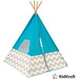 KIDKRAFT - Tipi moderne Turquoise - Tente de jeu-0