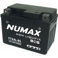 Batterie moto Numax Premium AGM YT4LBS 12V 4Ah 50A-0