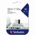 VERBATIM Clé USB Store 'n' Go Nano - 32 Go - USB 2.0 - avec Micro USB Adapter-0