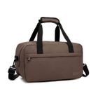 KONO Sac de Voyage 35x20x20CM 14L Bagage Cabine Grand Capacité Valise de Voyage Sac de Week-End pour Sport Gym Multifonction - Marron