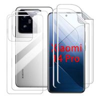 Protection complète écran (2 avant + 2 arrière) en Film Hydrogel pour Xiaomi 14 PRO - Toproduits®