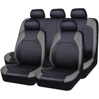 Housses de siège de voiture pour Hyundai Tucson 3ème génération TL 2015 2016 2017 2018, Ensemble de 9 pièces, gris, Imperméable
