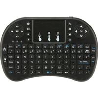 Mini clavier sans fil Rii i8 Air Mouse Clavier Télécommande Android TV Box, Noir, A