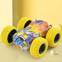 paquet de jouets de voiture de cascade rotative pour garçons de 3 4 5 6 ans-véhicule Push and Go monstre camions jouets cadeaux N°1