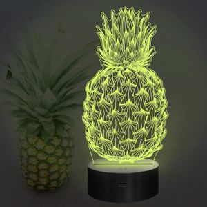LAMPE DECORATIVE Lampe D'Ananas 3D, Veilleuses Pour Enfants Cool 16
