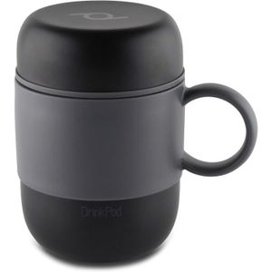 GOURDE Drinkpod Lgb-280Bk Mug Isotherme Noir 13,5 X 12,5 X 9 Cm[n580]