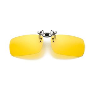 Embryform lunettes de soleil polarisantes clipsables unisexes adaptées aux myopes et à la vision nocturne pour lunettes de myopie extérieure/conduite/pêche