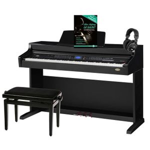 PACK PIANO - CLAVIER Classic Cantabile DP-A 410 SH piano numérique noir