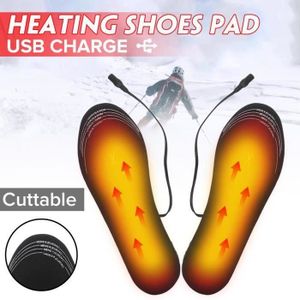 Contr/ôle Arbitraire /à 40-65 ℃(Peut /être coup/é) Semelle Chauffante USB Semelle Chauffante /Électrique Rechargeable /À Batterie au Lithium Semelle Chauffante Rechargeable avec Chauffe-pied /À Distance