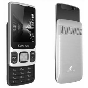 SMARTPHONE Smartphone Konrow Slider Noir/Argent