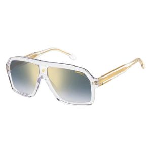 LUNETTES DE SOLEIL Carrera CARRERA 1053/S 60/12/145 Crystal/Blue Shaded Gold Mirror acétate homme CARRERA 1053/S