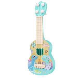 Mini Guitare Jouet Enfant Ukulélé - 4 Cordes, 45 Cm, Plastique, éveil Musical Pour Tout-petits - 4