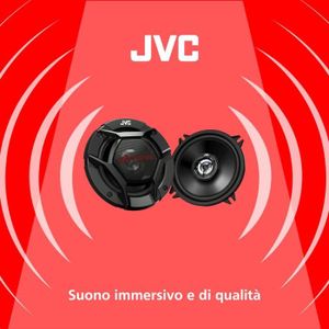 HAUT PARLEUR VOITURE Enceinte Auto JVC CS-DR520 260w 2.0 USB Noir