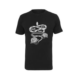 T-SHIRT T-shirt Mister Tee Snake Love Faith Hope