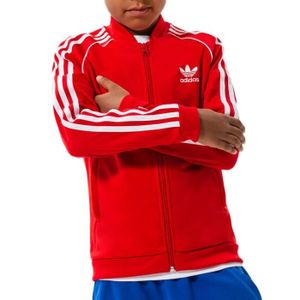 VESTE Veste de survêtement Rouge Homme Adidas Sst Track 