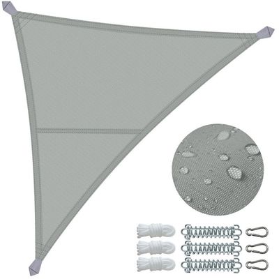 Vissdlors Voile d'ombrage, bâche d'ombrage extérieure triangulaire
