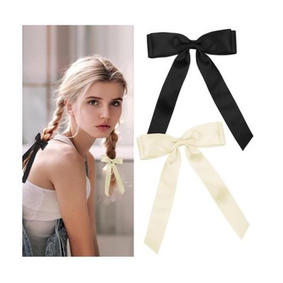 Lot De 20 Nœuds Rouges Pour Cheveux – Barrettes Pour Filles Et Petites Filles
