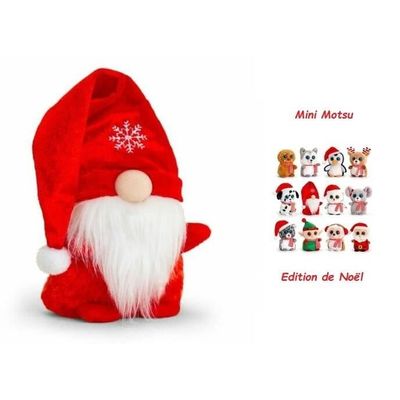 Peluche Keel Toys Mini Motsu édition Noël 2022 10 cm lutin rouge - Cdiscount  Jeux - Jouets