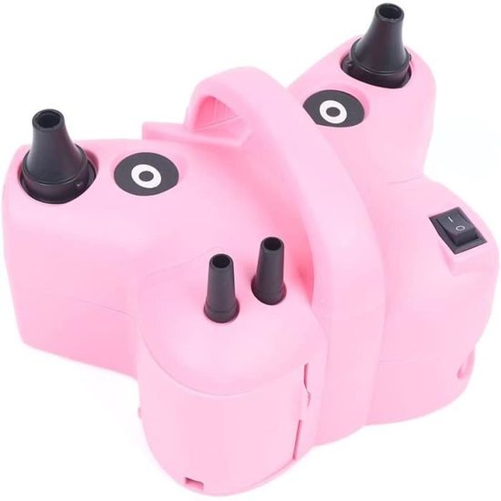 Pompe à Ballon Électrique 600W - Gonfleur Portable Avec 4 Buses Pour Fêtes Et Décorations (220V)