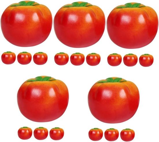 MAGICLULU 12 Pièces Modèle De Légume Simulé Décors De Concombre