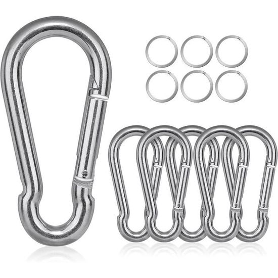 Gobelet à Mousqueton Mil-Tec En Acier Inoxydable - Capacité 250 Ml Ou 500 Ml, Pour Camping, Randonnée, Militaire