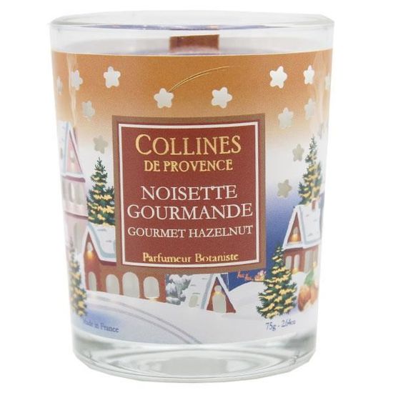 Bougie Parfumée Collines De Provence – Sillage Marin, 180g, Cire Végétale, Fabriquée à La Main En France