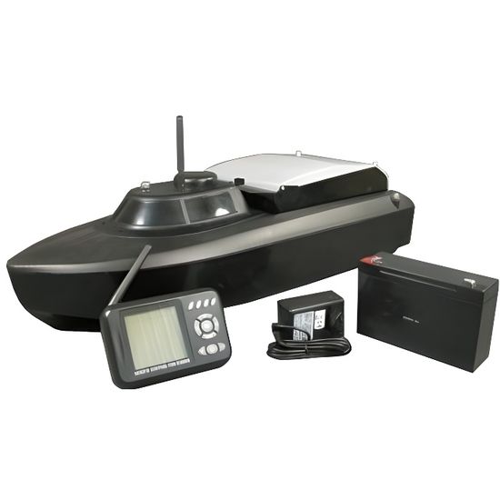Bateau d'appât de pêche GPS 500M avec trémies d'appât de catapulte Crochet de Carpe Poste détecteur de Poisson capteur Sonar Sac à Main-Bateau d'appât de pêche à la Carpe