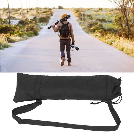 Sac De Transport Nylon Pour Trépied 84 Cm – Housse Robuste Pour Micro, Monopode, Parapluie & Accessoires Photo – Noir, Fermeture Éclair Solide