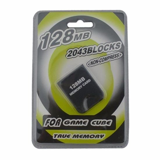 Carte mémoire haute capacité 128mb (2043 blocks) pour console Nintendo Gamecube Cdiscount
