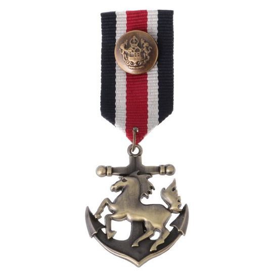 Broche Vintage RIF Stella Alpina 1950 - Insigne Blason Suisse, Métal, Occasion Correcte