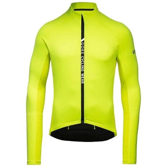 Giant Maillot De Cyclisme Manches Longue Homme + Pantalons à Bretelle