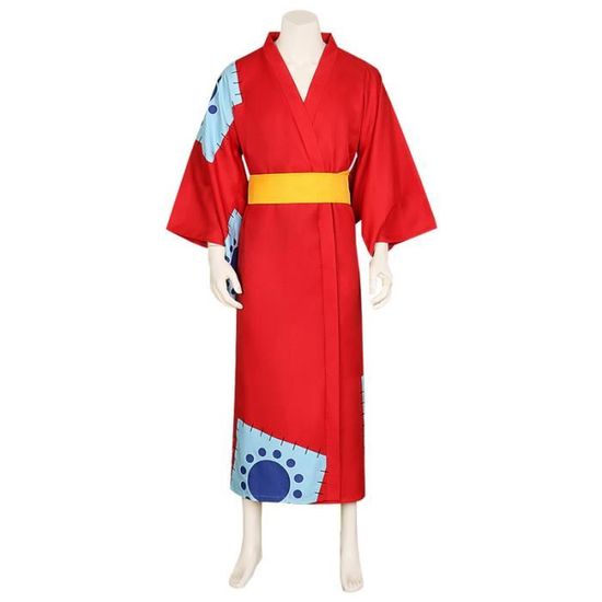 One Piece Roronoa Zoro Cosplay Costume Kimono Robe Cape Ceinture