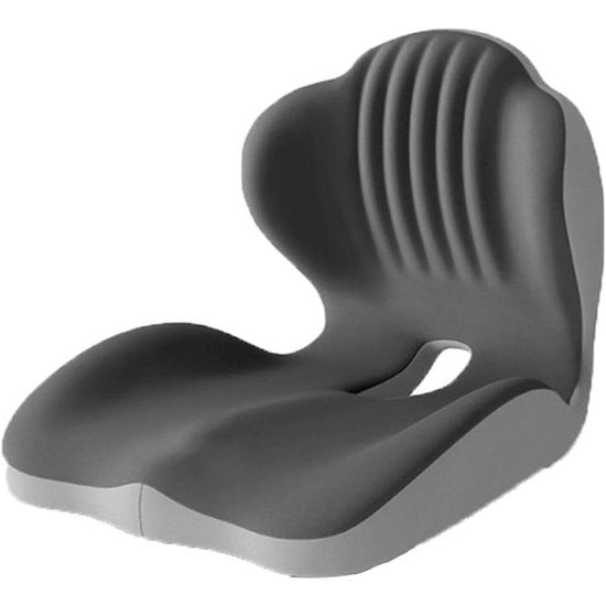 Coussin de siège en mousse à mémoire de forme pour soulager les douleurs du dos, sciatique, prostate et coccyx